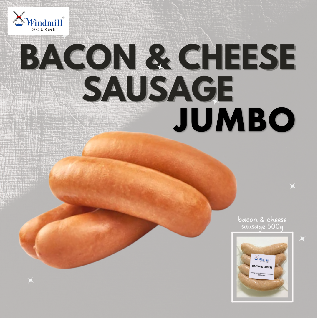 Bacon & Cheese Jumbo Sausage 500g