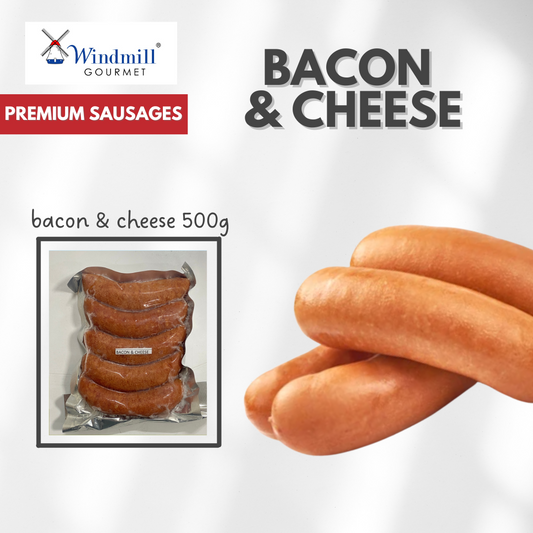 Bacon & Cheese Sausage 500g