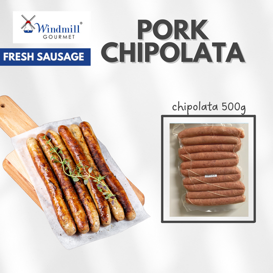 Pork Chipolata 500g